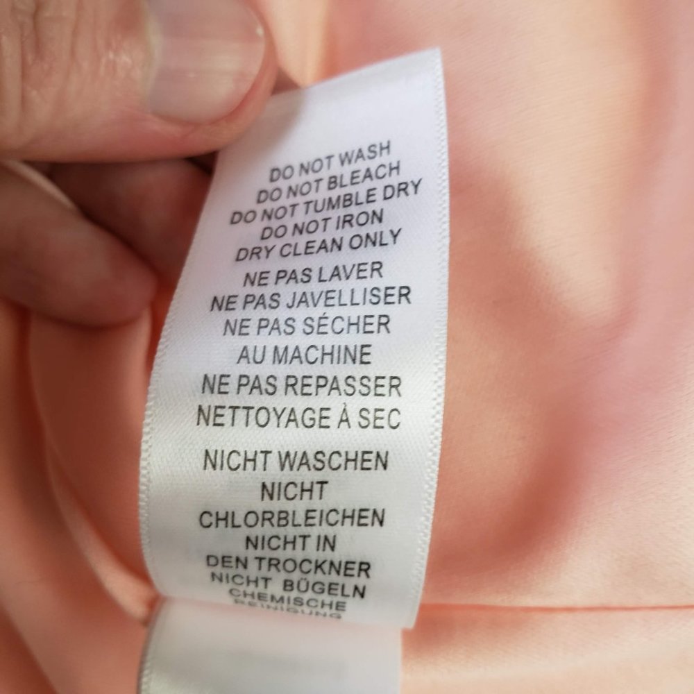 New Adrianna Papell Fit Flare Party Dress Peach - Picture 8 of 8